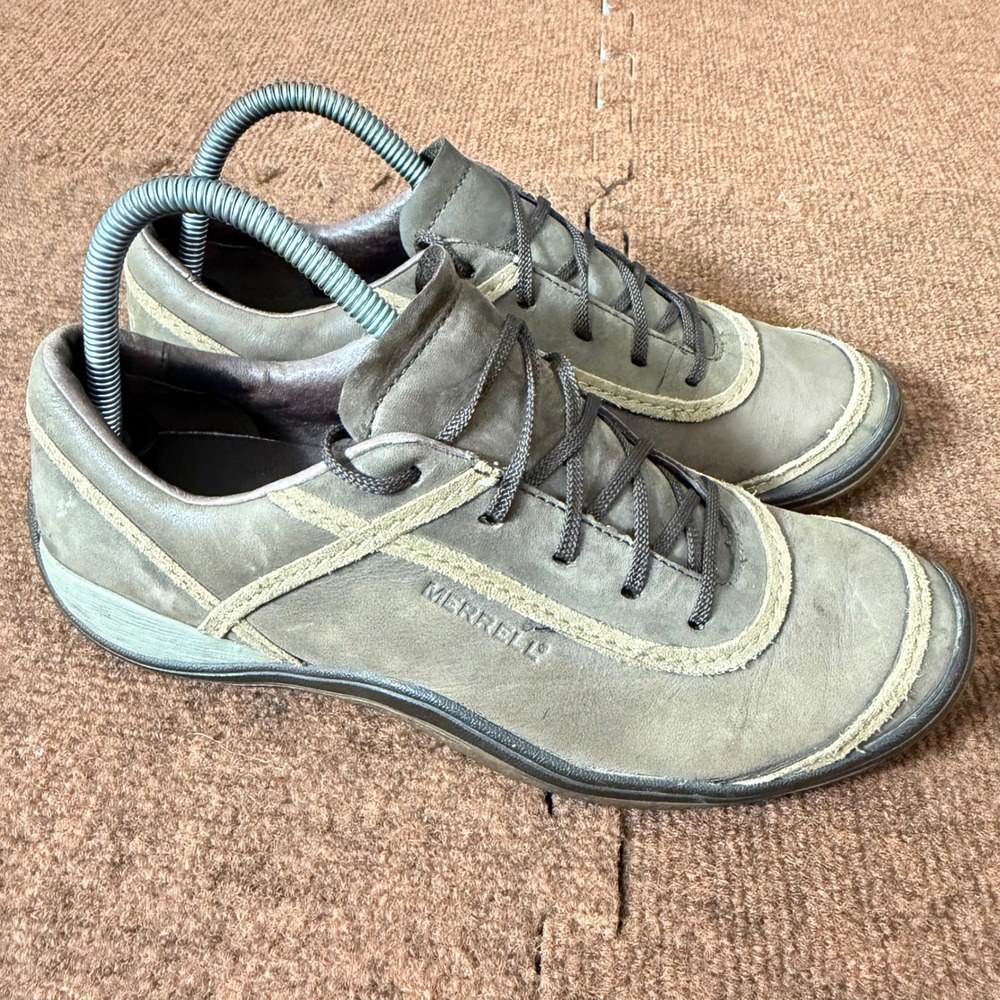 Merrell Cypress F08 Chocolate Leather Walking Shoes Womens 9.5 Brown J44066 B+